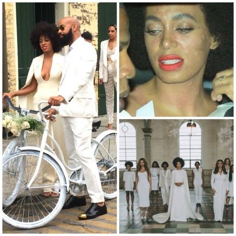 Ο γάμος της Solange Knowles: Το διαστημικό νυφικό, ο Jay Z και η αλλεργική αντίδραση!