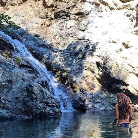 Η διάσημη ελληνίδα απολαμβάνει τις διακοπές της στο πιο μαγικό μέρος