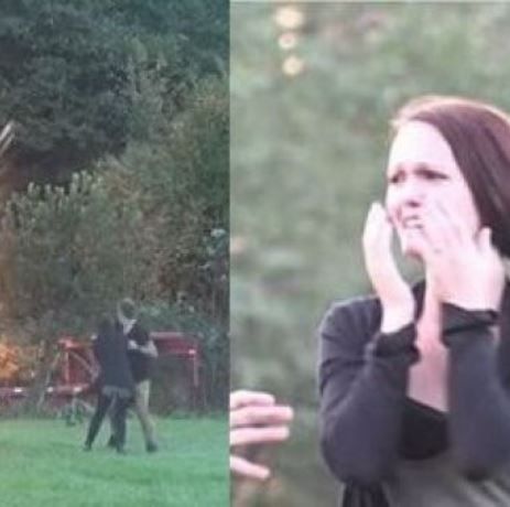 Ο άνδρας της, της έκανε τη χειρότερη φάρσα... ανατινάζοντας το παιδί τους! (βίντεο)