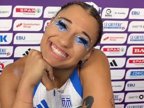 Η Αναστασία Ντραγκομίροβα είναι το πιο cool κορίτσι του στίβου και ένα βήμα μακριά από το μετάλλιο