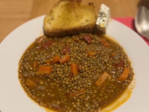 Συνταγή για Φακές σούπα όπως τις φτιάχνει η γιαγιά  