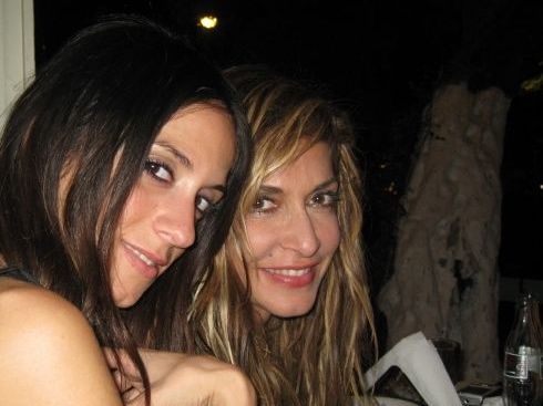 ANNA VISSI & SOFIA KARVELA AFTER A CONCERT IN KOLONAKI