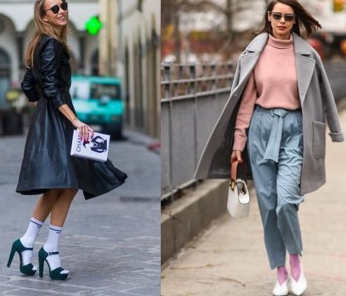 Fall trend: Οι κάλτσες γίνονται το επίκεντρο των fashionable εμφανίσεων
