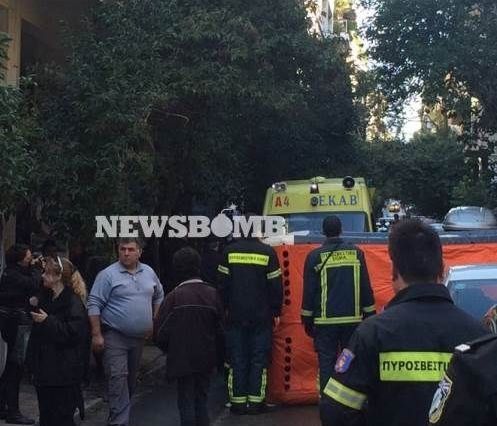 Άνδρας έπεσε από το δεύτερο όροφο πολυκατοικίας στα Εξάρχεια