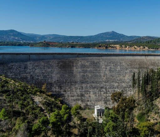 Η ιστορία του φράγματος και της λίμνης του Μαραθώνα
