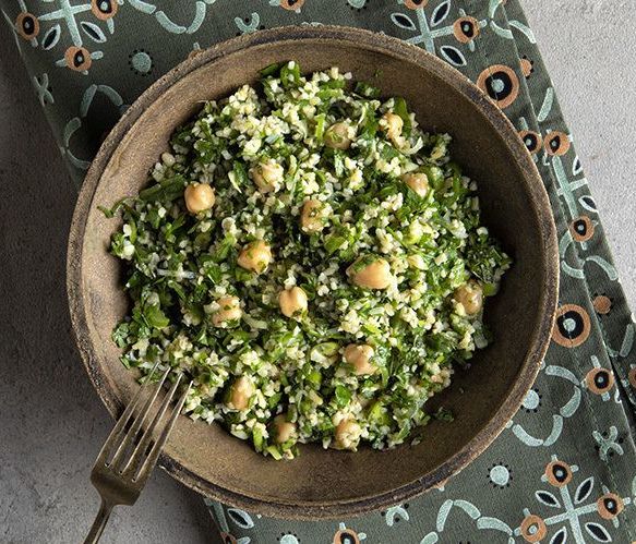 Ακης Πετρετζίκης: Ταμπουλέ με ρεβίθια