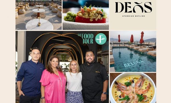 Deos: Ο πιο γευστικός all-day προορισμός μας περιμένει κυριολεκτικά στην κορυφή της πόλης