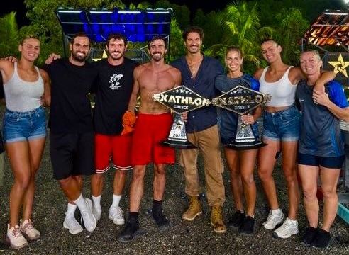 Οι πρώτες αντιδράσεις Μπολέτση - Ανδρεάδου μετά τη νίκη τους στο Exathlon και το μήνυμα Καράβα