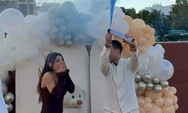 Ο «Κατσούλης junior» είναι καθοδόν: Το gender reveal πάρτι και το σχόλιο της Καρολίνας Καλύβα