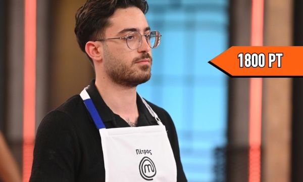 Ο Πέτρος Ελευθεριάδης του MasterChef με 2η νίκη & ασυλία ανέτρεψε προγνωστικά και φαβορί