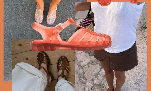 Τα jelly shoes επέστρεψαν και είναι πιο κομψά από ποτέ σε όλα τα καλοκαιρινά looks