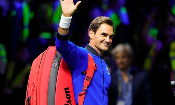Ο Roger Federer επέστρεψε στο court στην ΝΥ, αλλά τα παιδιά του έκλεψαν τις εντυπώσεις