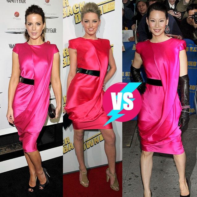 Kate Beckinsale εναντίον Amber Heard εναντίον Lucy Liu