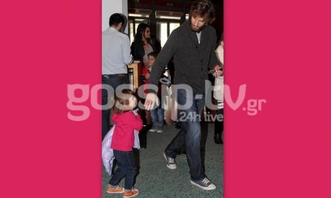 H πρώτη δημόσια εμφάνιση πατέρα - κόρης!