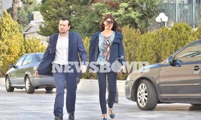 Μαγνήτισε τα βλέμματα  η εντυπωσιακή σύζυγος του Νίκου Παππά (φωτός)