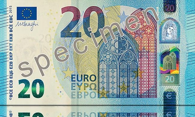 Το κόλπο για να διαπιστώσετε αν είναι πλαστό το νέο χαρτονόμισμα των 20 ευρώ (pics+vid)