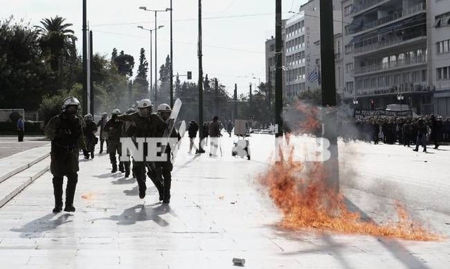 Επεισόδια στο κέντρο της Αθήνας (photos - video)