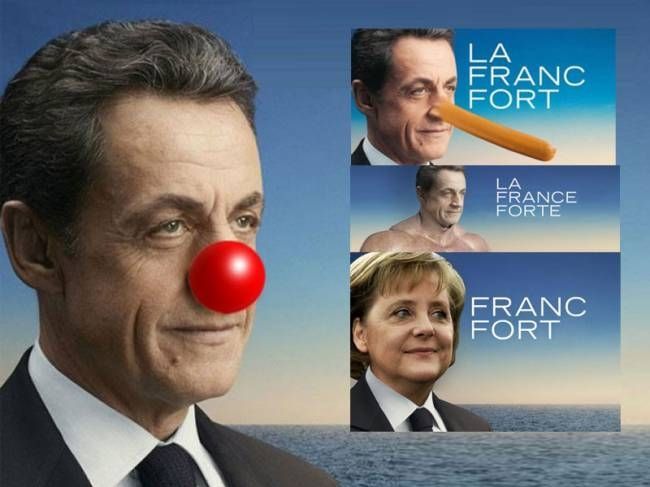 Σατιρίζουν την αφίσα Σαρκοζί!