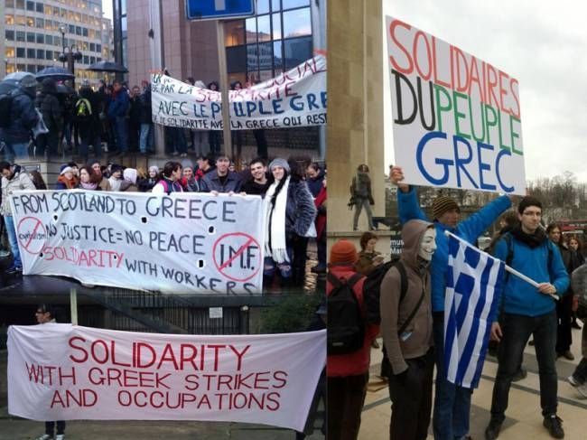 «Ντύθηκαν» Έλληνες όλοι οι Ευρωπαίοι