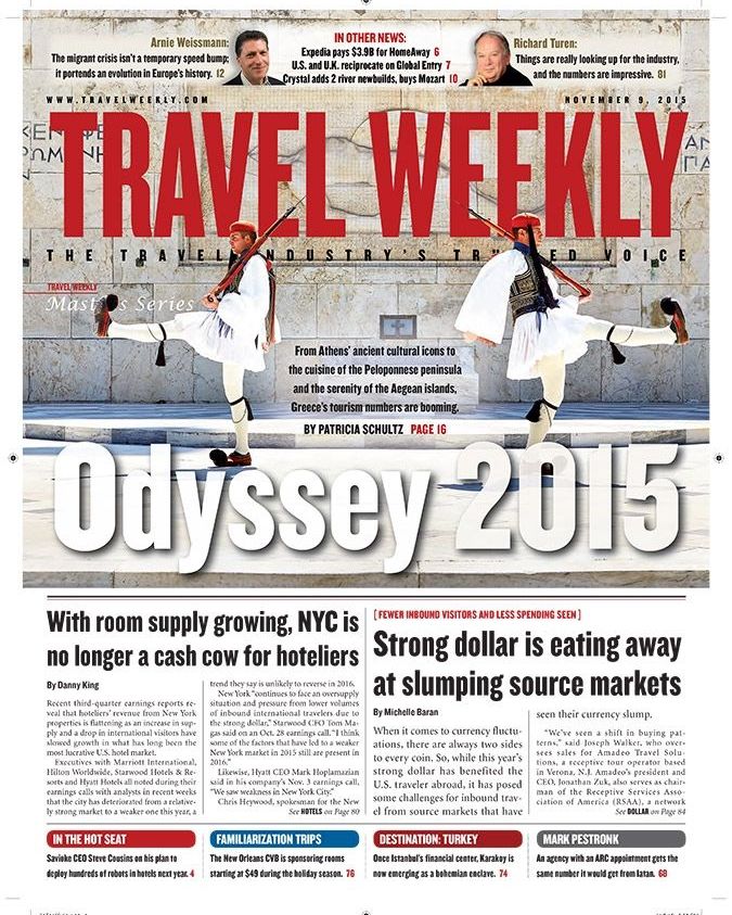 Αφιέρωμα στην Αθήνα από το «Travel Weekly»