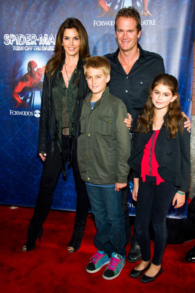 Cindy Crawford, Rande Gerber, Presley Gerber, Kaia Gerber