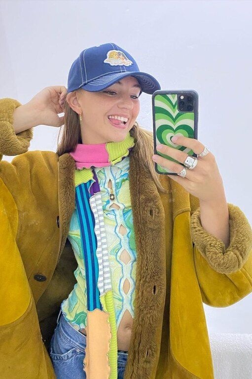 Λεπτό κασκόλ με patchwork @mimimoocher