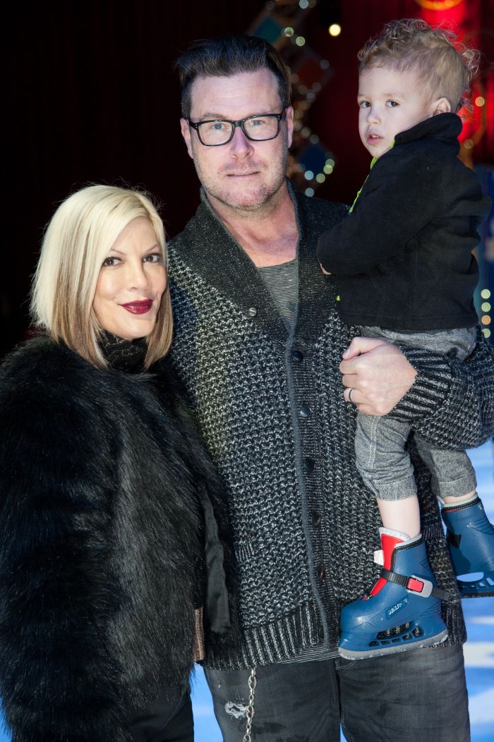 Tori Spelling, Dean McDermott, Finn McDermott