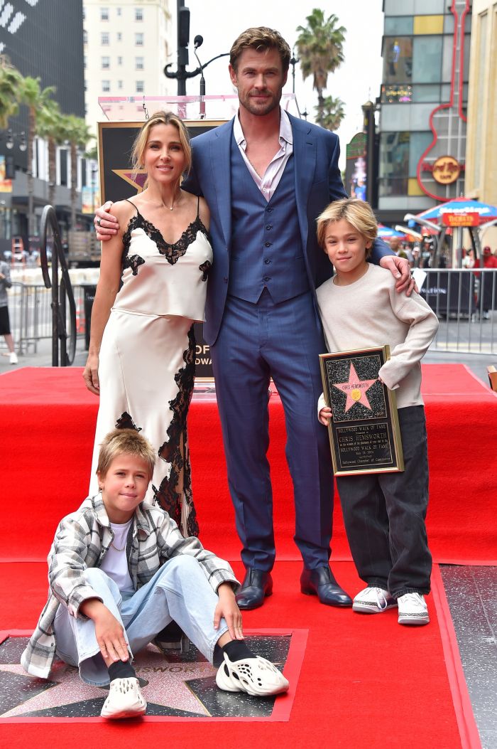 Sasha Hemsworth,Elsa Pataky,Chris Hemsworth,Tristan Hemsworth