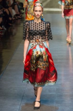 Μύρισε Άνοιξη το Φθινόπωρο: Dolce & Gabbana S/S 2013