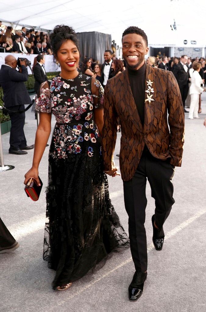 Taylor Simone Ledward,Chadwick Boseman