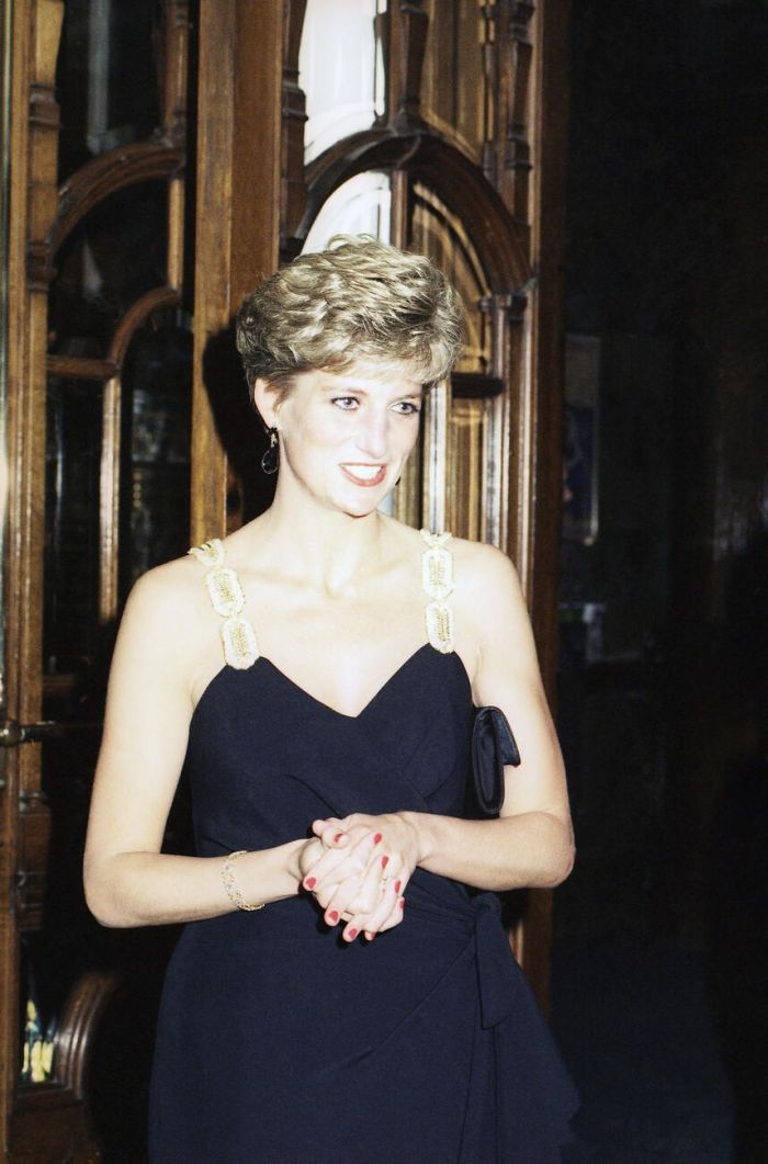 Η πριγκίπισσα Diana φτάνει στο κινηματοθέατρο Κολοσσαίον στο Λονδίνο στις 24 Ιουνίου 1991. 