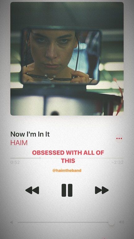 Και πώς το καταλάβαμε; Ανέβασε αυτό το Insta story και έγραψε ότι έχει πάθει εμμονή με αυτό το κομμάτι.