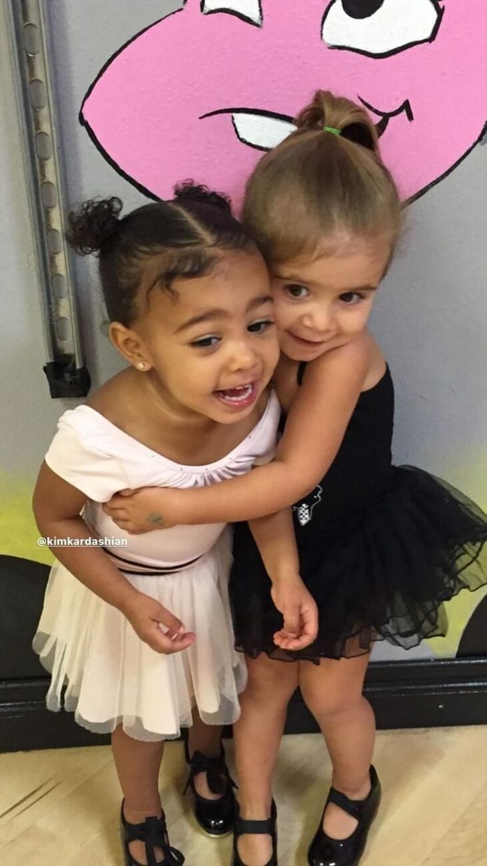 Η Penelope με την North, την κόρη της Kim Kardashian