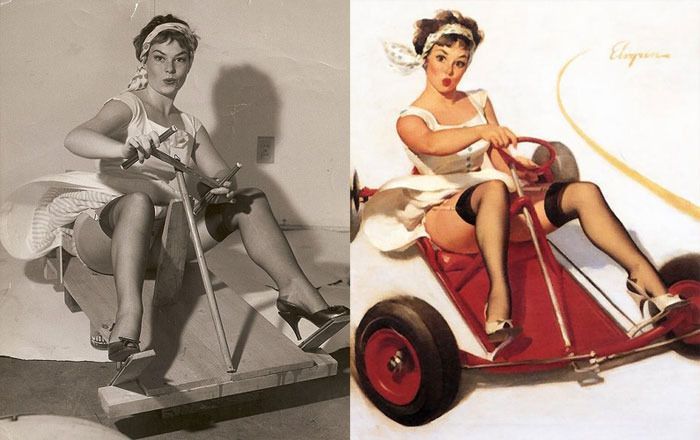Τα pin up girls πίσω από τα pin up girls 