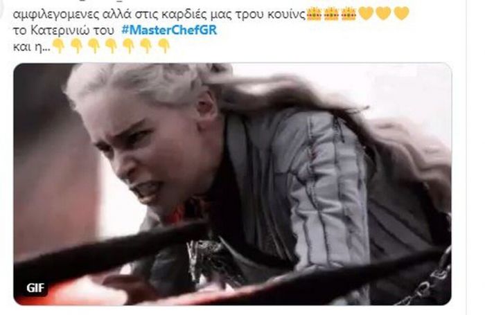 Κατερίνα Λένη: Η κομμώτρια του MasterChef 4 αποχώρησε και τα σχόλια στο Twitter είναι απίστευτα