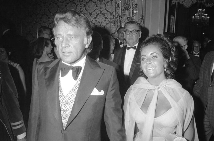 Elizabeth Taylor and Richard Burton