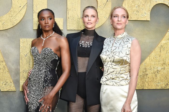 Kiki Layne,Charlize Theron,Uma Thurman