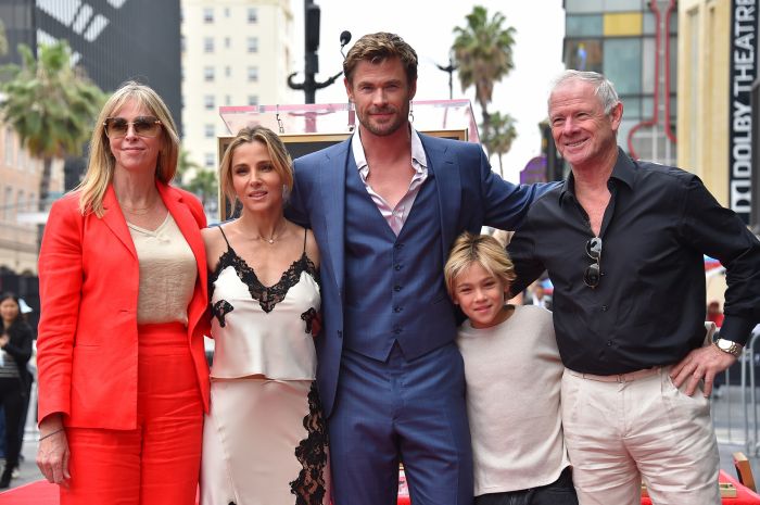 Leonie Hemsworth,Sasha Hemsworth,Elsa Pataky,Chris Hemsworth,Tristan Hemsworth,Craig Hemsworth