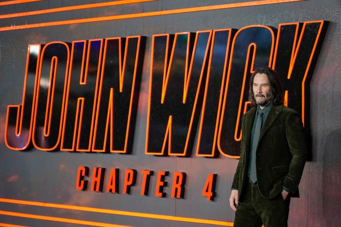 Britain John Wick Chapter 4 Premiere
