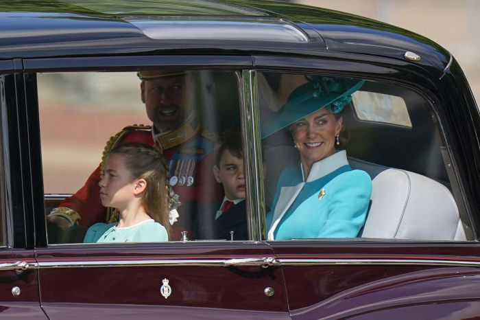 Britain Royals Trooping the Color