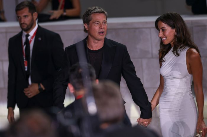 Italy Venice Film Festival Wolfs Red Carpet