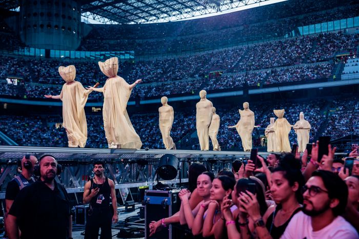 Marco Mengoni Performs In Milan