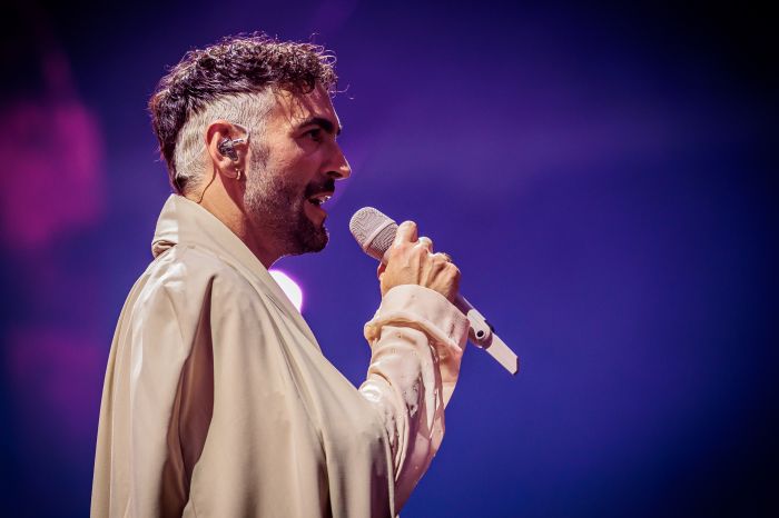 Marco Mengoni Performs In Milan