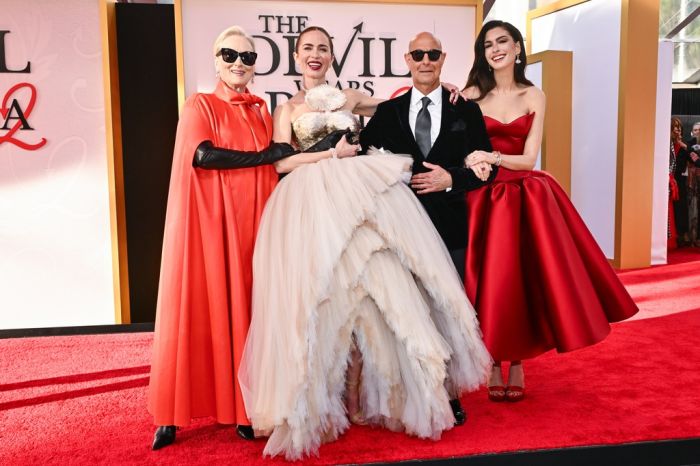 Meryl Streep,Emily Blunt,Stanley Tucci,Anne Hathaway
