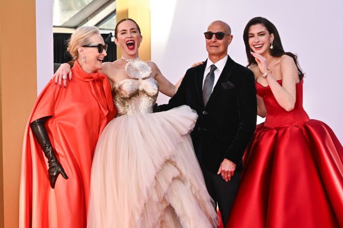 Meryl Streep,Emily Blunt,Stanley Tucci,Anne Hathaway
