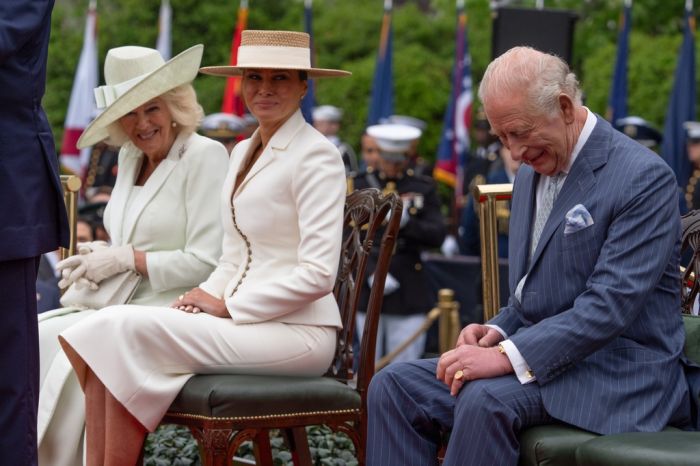 Melania Trump,Queen Camilla,King Charles III