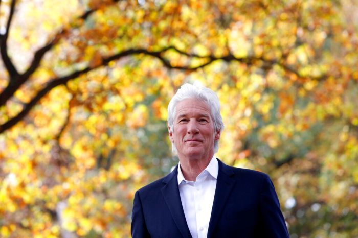 APTOPIX Italy Richard Gere