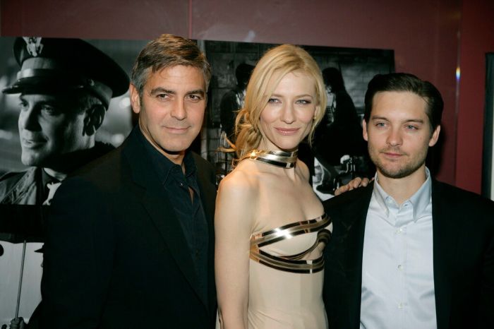 George Clooney, Cate Blanchett, Tobey Maguire
