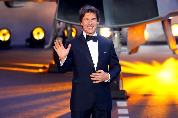 Britain Top Gun Maverick Premiere