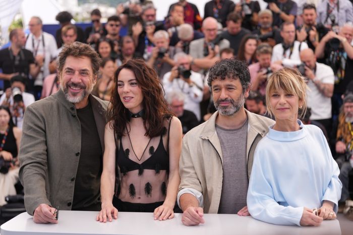 Javier Bardem,Victoria Luengo,Rodrigo Sorogoyen,Marina Foοs
